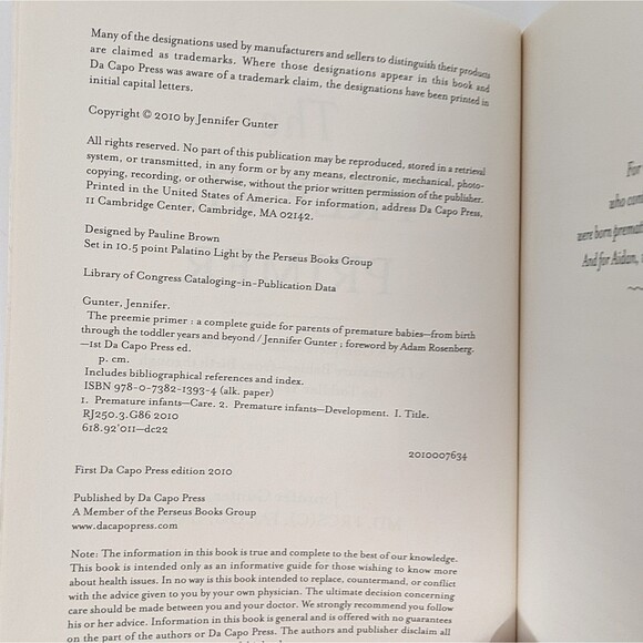 Lot of 2 Preemie Baby Parenting Educational Books The Preemie Primer & Preemies - Picture 9 of 9